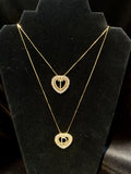 iHeart Initial Necklace