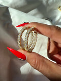 Teardrop Hoops